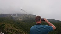 Zicht op Mount Taranaki