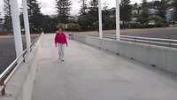 De kust Napier