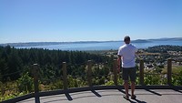 Uitzicht op Rotorua