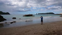 Strand bij Cathedral Cove