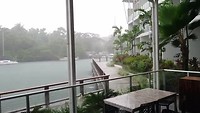 Regen op Fiji