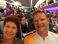 Blij om aan boord te zijn.