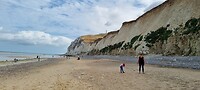 Zandstenen kust bij Cap Blanc Nez