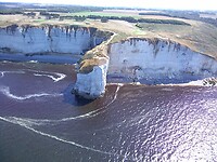Drone foto krijtrots