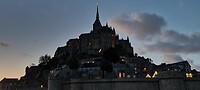 St Michel in de avond