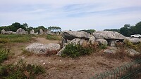 Menhirs met dekplaten