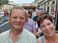 Samen in de bus in Bordeaux