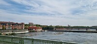 Garonne met weinig water
