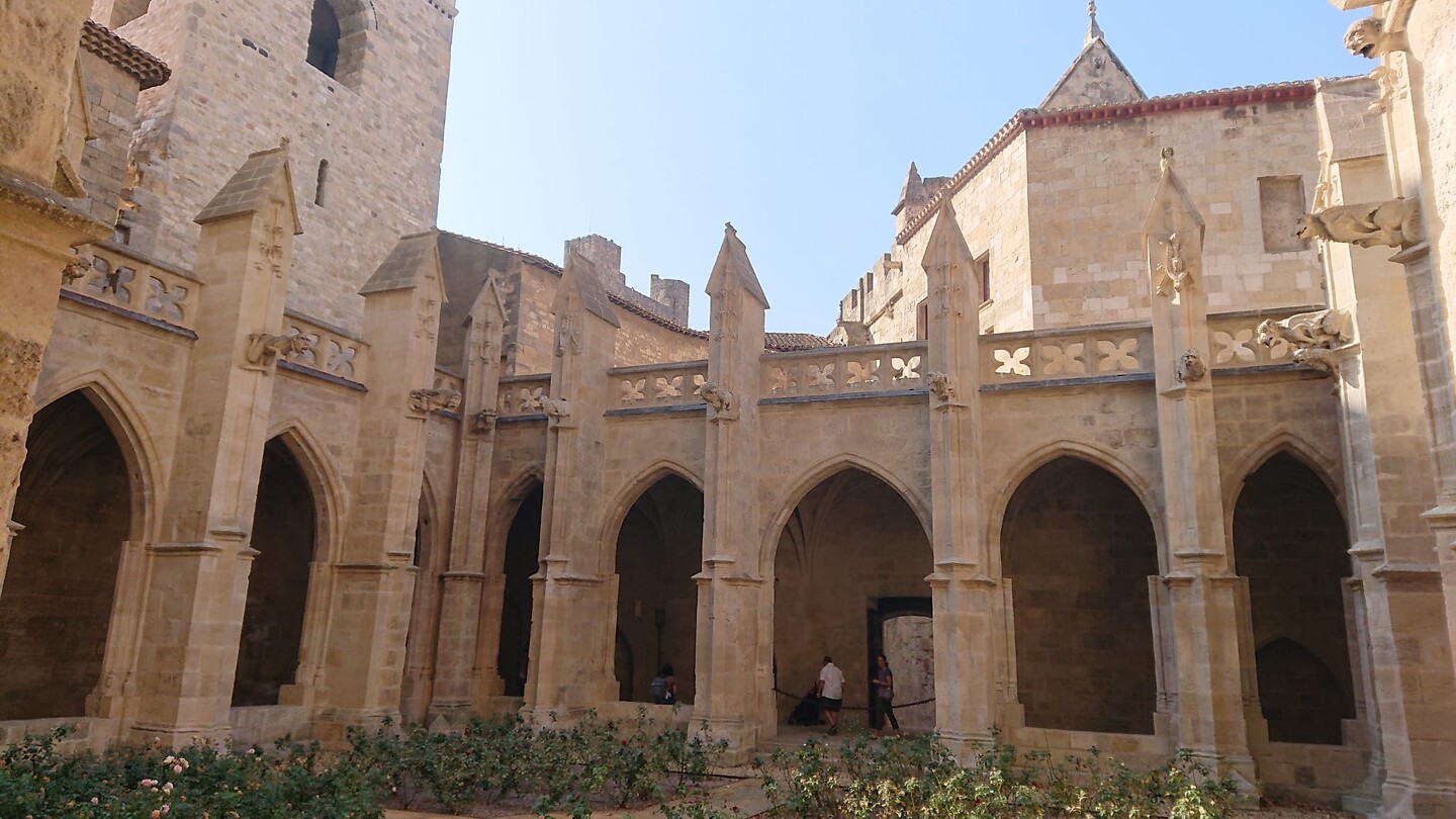 Binnentuin kathedraal