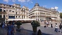 Montpellier, place de la comedie