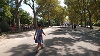 Groenstrook in Montpellier