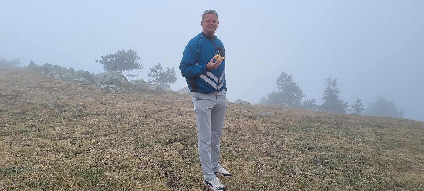 Uitzicht vanaf de top van de mont Aigoual