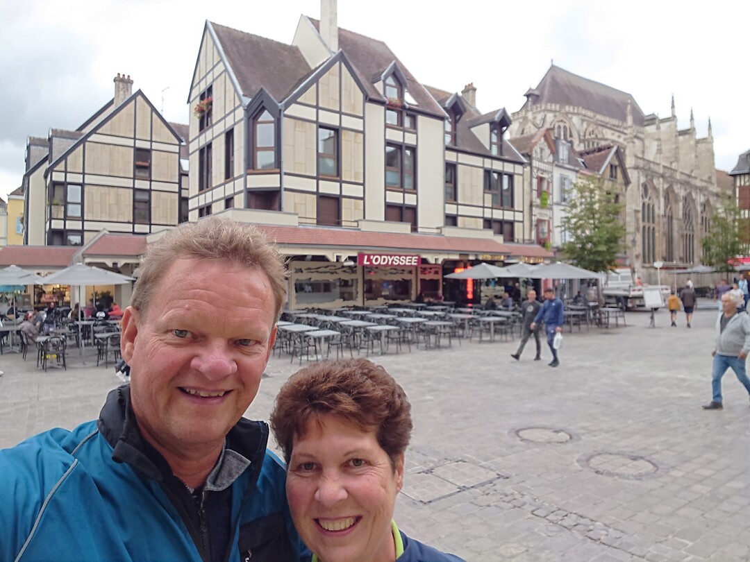 De toeristen in Troyes
