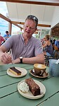 Wat een heerlijke pastry's hebben ze hier
