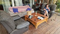 Onze veranda