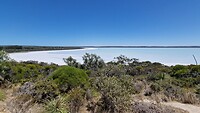 Pink lake