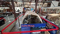 Stukje skylab in het Esperance Museum