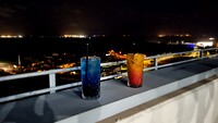 Cocktail met uitzicht