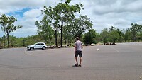 We zijn bijna alleen in Litchfield National Park