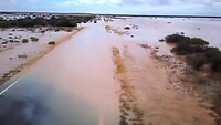 Floodway bij Carnarvon
