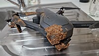 De drone na de crash