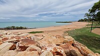 De Broome "Town beach jetty"