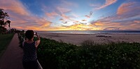 Cable beach zonsondergang