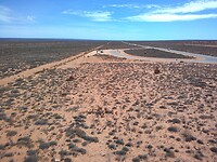 termietenheuvels bij Exmouth
