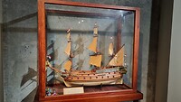 VOC Schip Zuytdorp in het museum van Denham