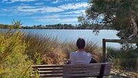 Mooi uitzicht op Swan River