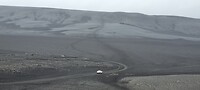 Zwart landschap