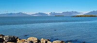 Baai Hofn, 4 ijstongen en ijskap Vatnajokull