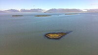 baai Hofn uit de lucht
