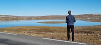 Prachtig meer op de hoogvlakte