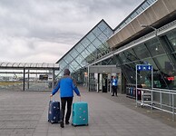 Bij de luchthaven van Kevlavik