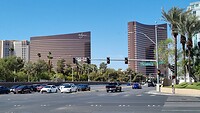 Onze buur hotels Wynn en Encore