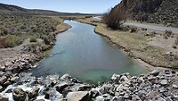 Panguitch, servier river bij Horse Valley