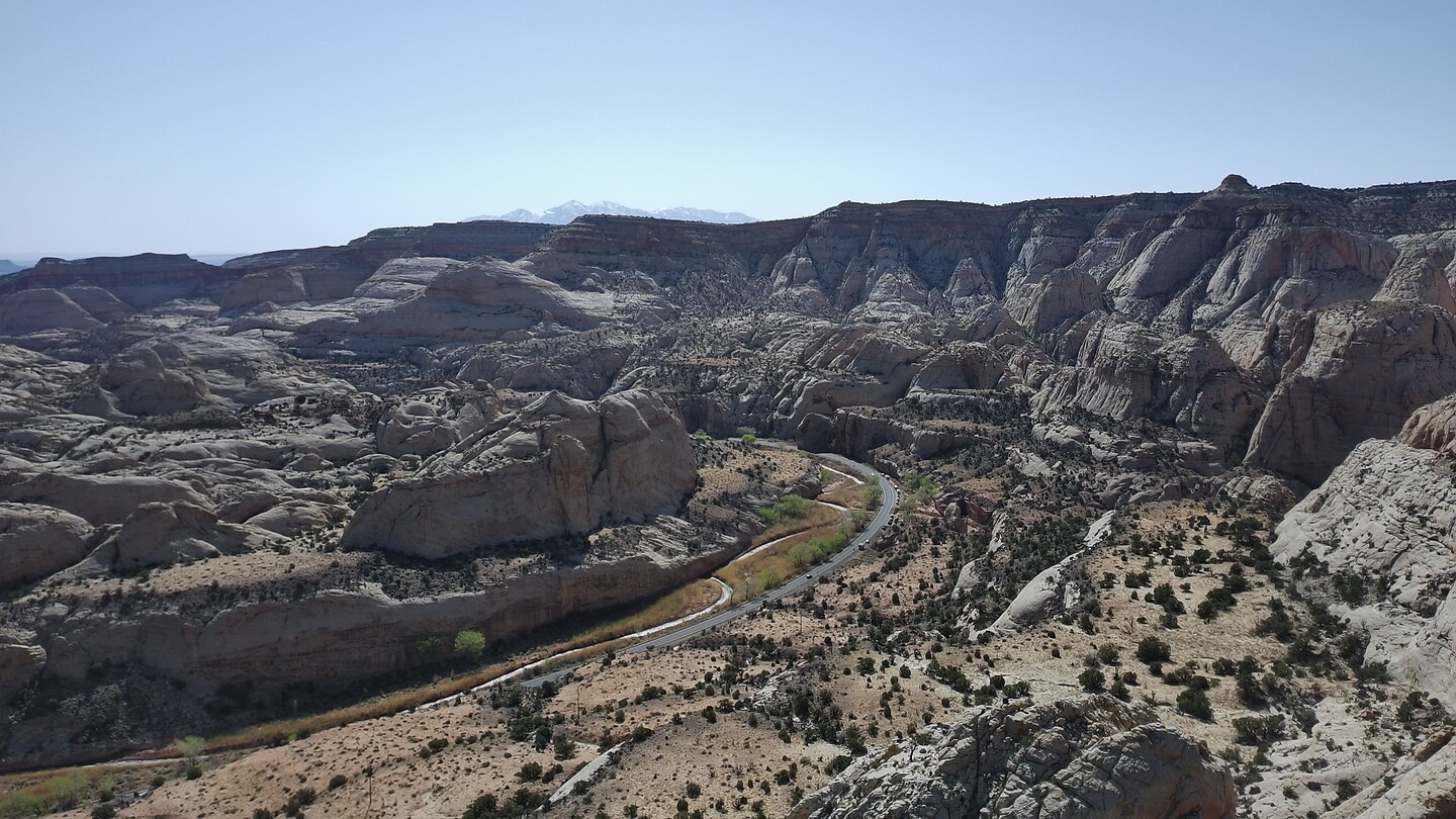 Luchtfoto Capitol Reef