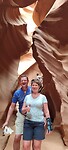 Samen in Antelope Canyon