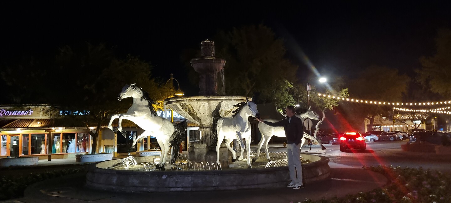Andre en de paardenfontein