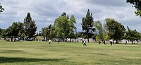 Een stel (oude) cricket spelers