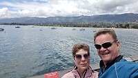 Op de pier van Santa Barbara