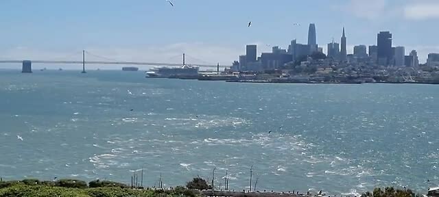 Uitzicht vanaf Alcatraz