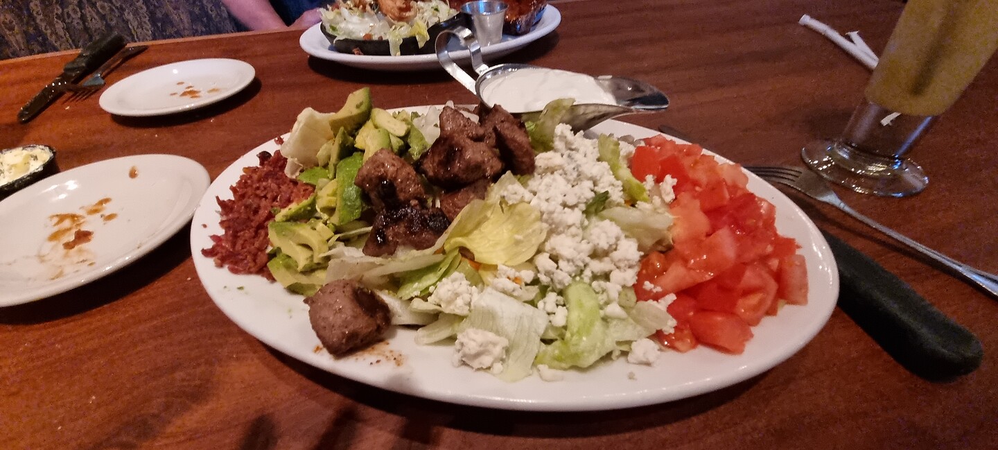 Ossenhaaspuntjes salade