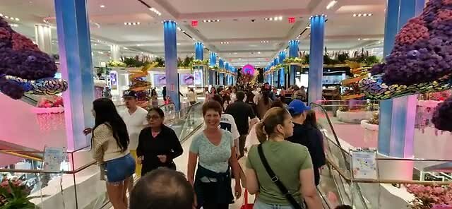 een geluks moment bij Macy's