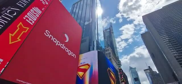 Veel reclame in Manhattan