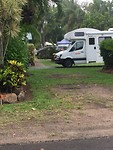 Camper op zijn plek zetten