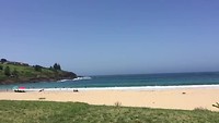 Strand bay eerste camping Kiama