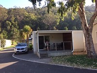 Onze cabin en huurauto