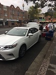 De limo van Emirates voor het hotel